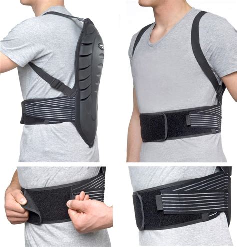 Ultrasport 2 in 1 Ski and Bicycle Back Protector - Waist Belt with ...