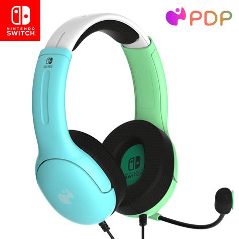 PDP AIRLITE Wired Headset with Noise Cancelling Microphone: Nintendo ...