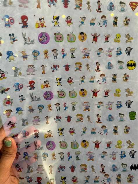 Cartoon insert sheet