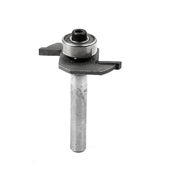 RANDWICK 3/32" Cutting Depth 1/4" Shank 2 Flutes Slot Undercut Router ...