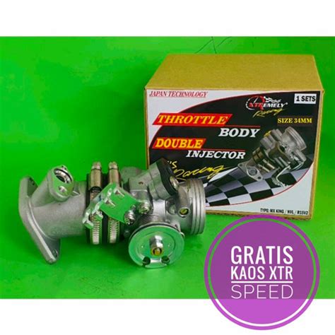 Jual TB DOUBLE IJEKTOR VIXION NVA NVL NEW MXKING MX KING BYSON R15 V2 ...