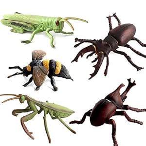 Buy Party-Hut Insects Simulation Small Animal Model of Children (Pack ...