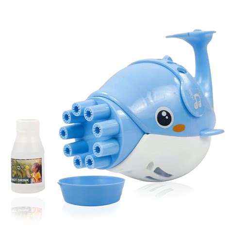 Buy NHR Dolphine Gatling Bubble Gun Blower for Kids, Bubble Machine for ...