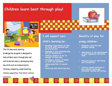 Image result for Play Based Learning Program Template