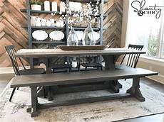 Dining Room Bench Table by Diy Industrial Corbel Dining Bench For 40 Shanty 2 Chic Dining Room Bench Table