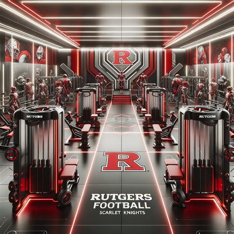 Rutgers Scarlet Knights Football Gym by DragonKnight58 on DeviantArt