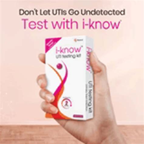 Buy I-KNOW UTI TESTING KIT (URINARY TRACT INFECTION) 3 TEST STRIPS ...