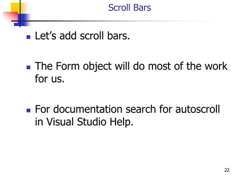 Image result for How to Add Scroll Bars Text in PowerPoint