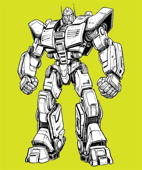 Image result for Robot Transformer Coloring Pages