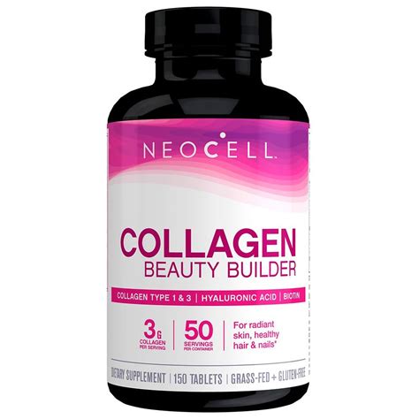 NeoCell Collagen Beauty Builder Radiant Skin + Strong Nails Caplets ...