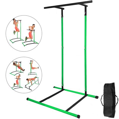 VEVOR 330LBS Pull Up Bar Free Standing Dip Station, India | Ubuy