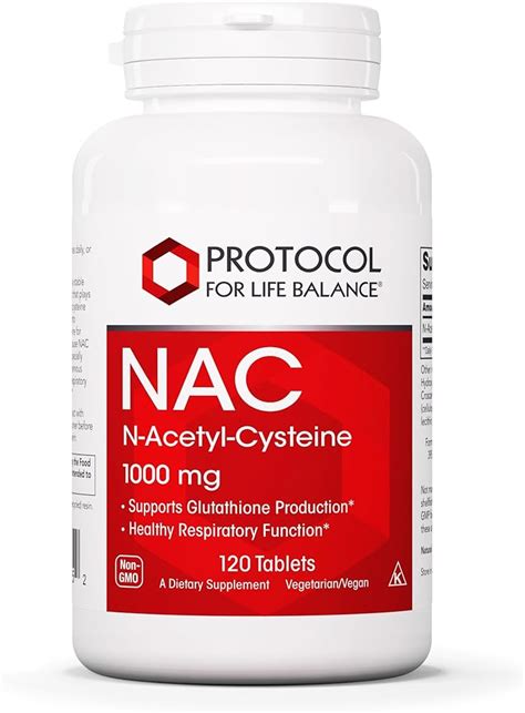 PROTOCOLFORLIFEBALANCE PROTOCOL FOR LIFE BALANCE NAC N-Acetyl Cysteine ...