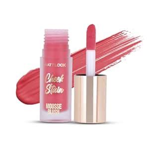 Buy MATT LOOK Cheek Stain Mousse Blusher Infused with Hyaluronic Acid ...