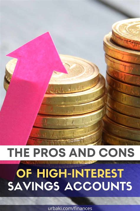 Savings Account Pros and Cons 的图像结果