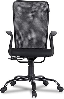 Nilkamal Hanoi Mid Back Cushioned Seat Mesh Back Ergonomic Office Chair ...