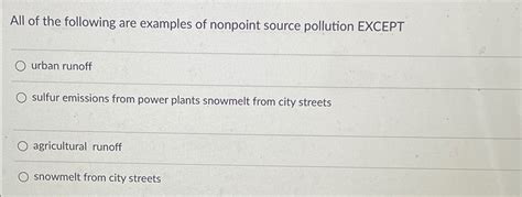 Image result for Nonpoint Source Pollution Examples