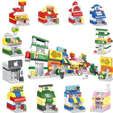 Buy ShiningLove 12-in-1 451Pcs Assembling Building Blocks City Street ...