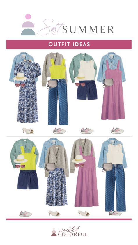Spring Capsule Wardrobes by Palette are Here! | Soft summer color palette, Soft summer palette ...