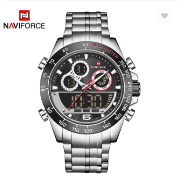 NAVIFORCE 9188 SBS Men Military Luxury Watch Quartz Sport Casual Full ...