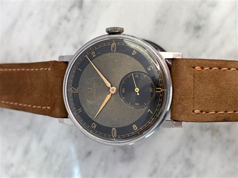 Extremly Rare Omega Oversize Jumbo Vintage 37mm Black-Grey Sector Two ...