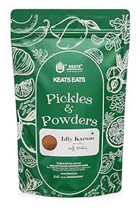 Keats Eats Idly Karam Podi with Garlic - Authentic South Indian Spice ...