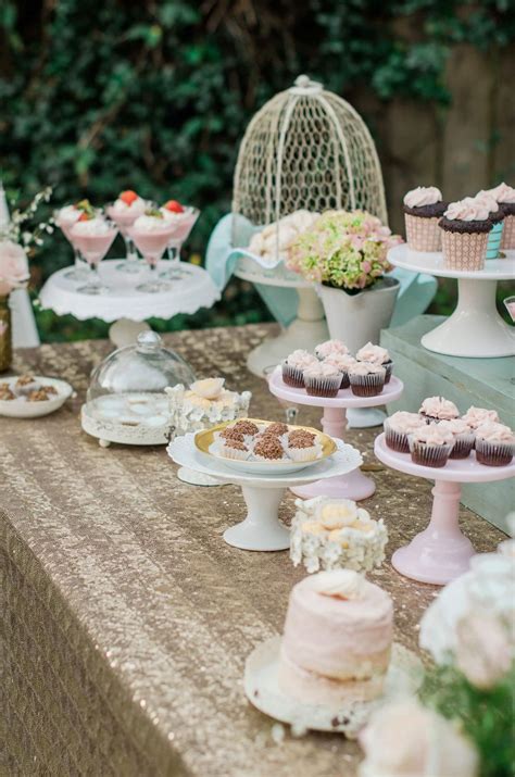 Wedding Shower Dessert Table