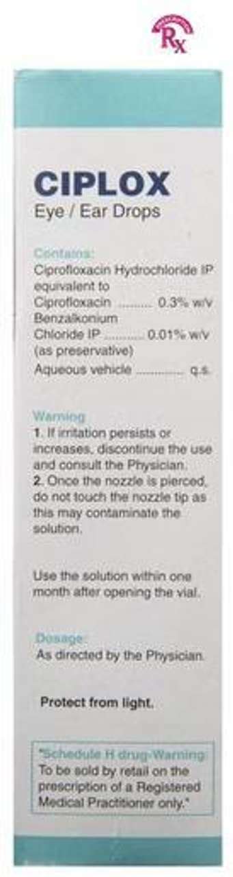 Ciplox Eye/Ear Drops (10 ml) Price in India - Buy Ciplox Eye/Ear Drops ...