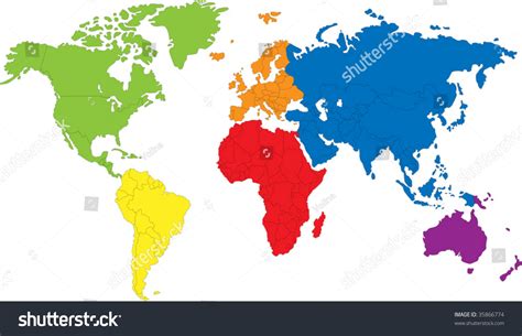 World Map with Colors 的图像结果