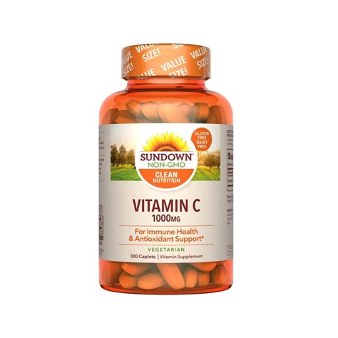 Vitamin C 500 mg Ascorbic Acid Tablets | Sundown®