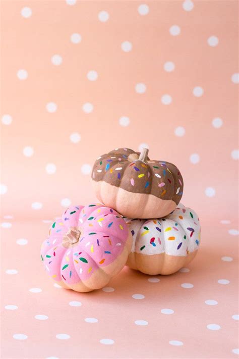 painted pumpkin ideas pink