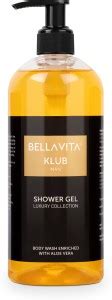 BELLAVITA KLUB MAN Body Wash|With Woody & Citrus Notes, helps in Skin ...