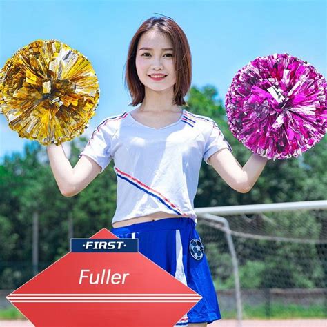 Buy Big Clearance! 2 Pack Cheerleader Pom Poms Sports Dance Cheer ...
