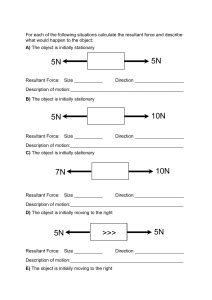 Image result for Resultant Vector Worksheet