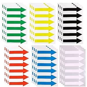 Mini Skater 144pcs Directional Arrows Stickers PVC Marking Sign Tape ...