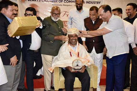 Prof. Dr. UT Iftikhar Ali felicitated by Bearys Chamber of Commerce and ...