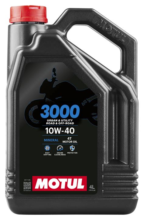 Motul Motoröl 3000 4T 10W-40, 4 Liter günstig | Louis 🏍️