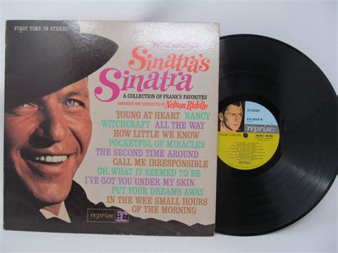 Frank Sinatra Vinyl Record Album "Sinatra's Sinatra" A Collection Of ...