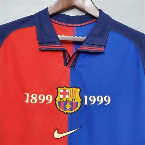 Barcelona Home 1899 Vintage / Retro Jersey - Jersey World