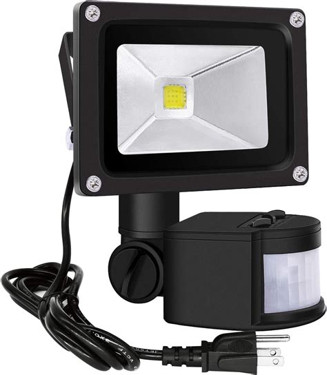 Outdoor Z Motion Sensor Flood Lights - 10W LED, IP65 India | Ubuy