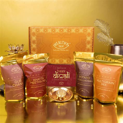 Bliss Bites Diwali Gift Box Hamper - HEALTHY TREAT