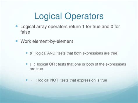 Image result for Logical Expressions MATLAB