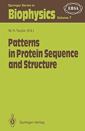Buy Patterns in Protein Sequence and Structure: v. 7 (Springer Series ...