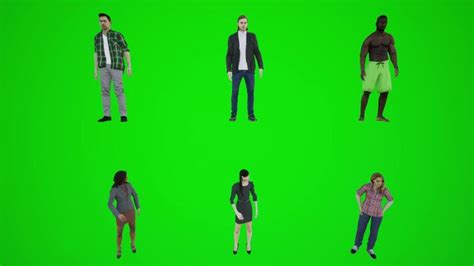 Green screen People 的图像结果