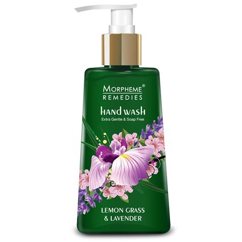 Hand Wash Lemongrass & Lavender, Anti Bacterial, 250ml – Morpheme Remedies