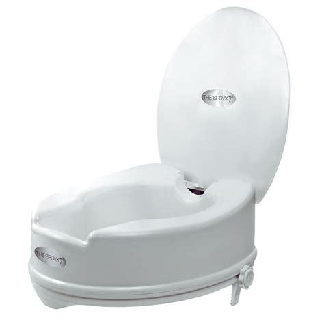 THE SRDVX 7® Commode Raiser 6 Inch For Oval Shaped | Comfortable ...