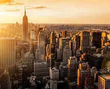 Image result for New York City Sunset Manhattan
