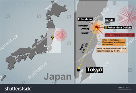Vector Detailed Map Japan Seismic Epicenter Stock Vector (Royalty Free) 73650112 | Shutterstock
