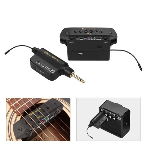 Buy Kalaok SKYSONIC FS-1 UHF Guitar Wireless Soundhole Pickup with ...