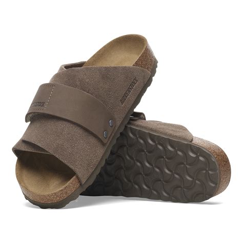 Kyoto Nubuck Leather/Suede Concrete Gray | BIRKENSTOCK