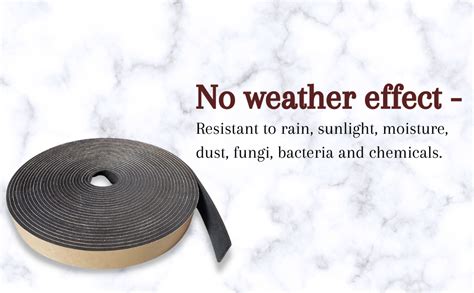 WallDesign Multi-Purpose Single Side Adhesive Foam Tape - 1.5 mm x 10 m ...